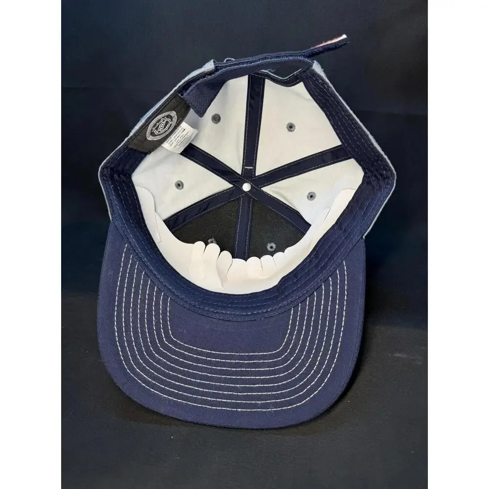 Washington Capitals‎ Hat Cap Strap Back Gray Navy NHL Hockey Mens One Size